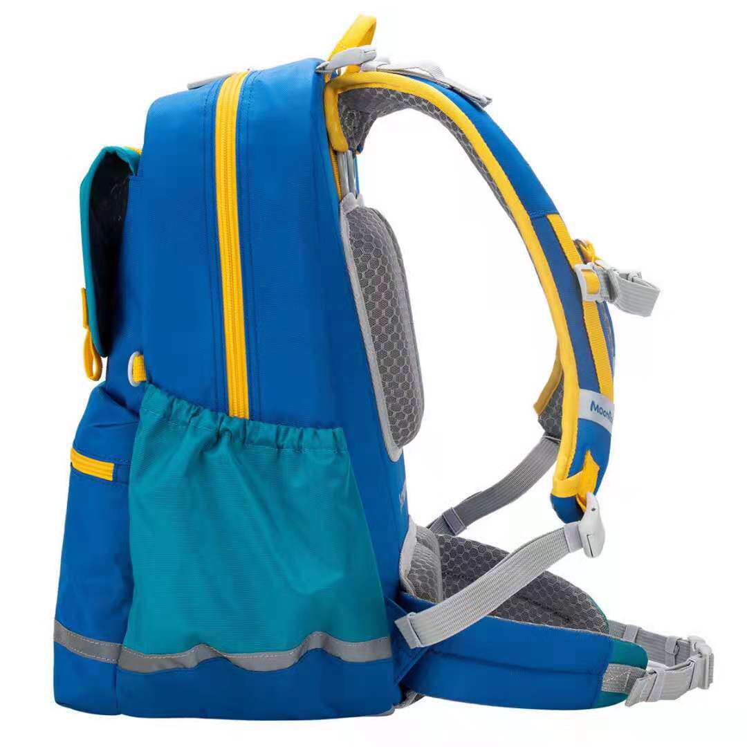 moonrock梦乐小学男女女生二三三五年级蓝红多色书包