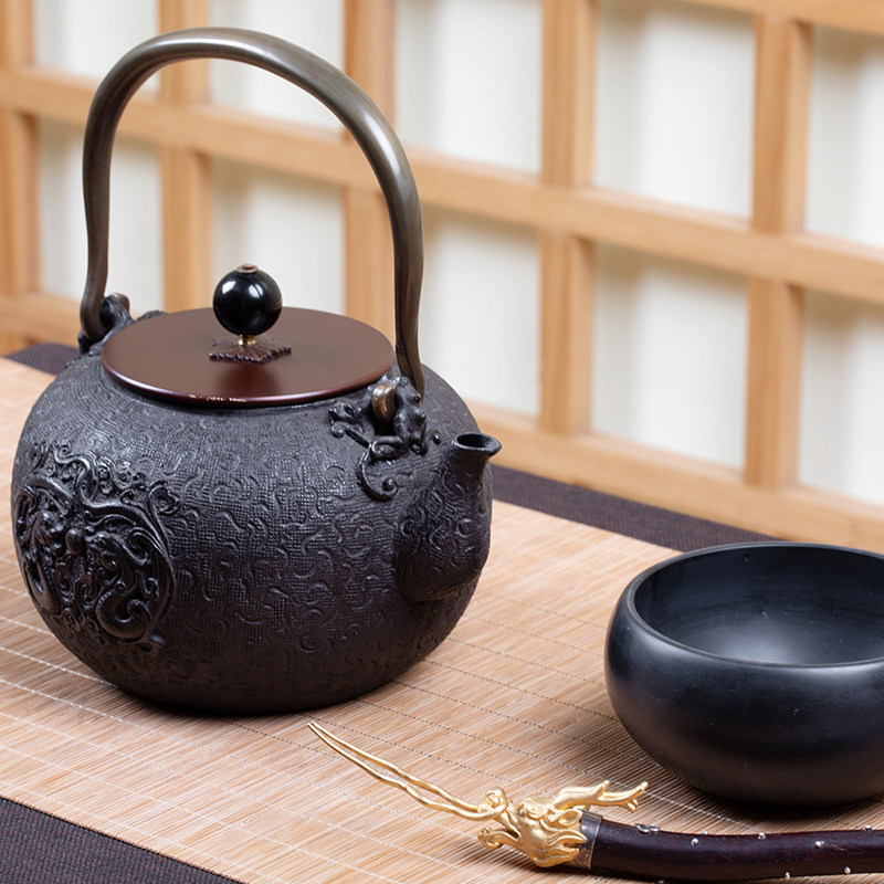 茶壶传统手工铸铁家用泡茶煮水器具茶壶