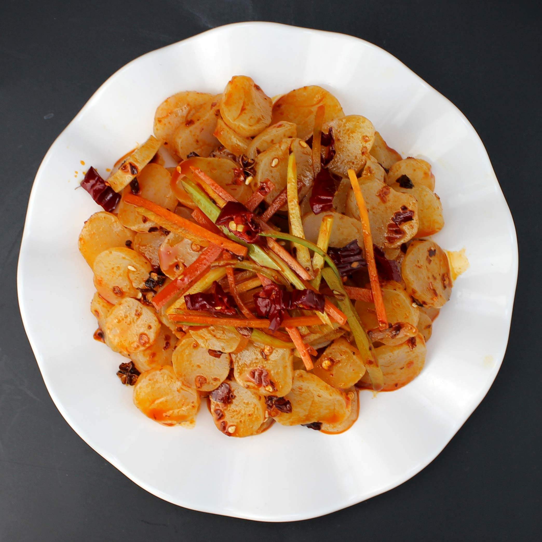 面皮陕西西安特产小吃凉皮宝鸡呱呱方便速食其它