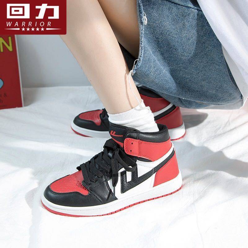 回力男鞋板鞋高帮透气百搭休闲休闲运动运动鞋小白帆布鞋