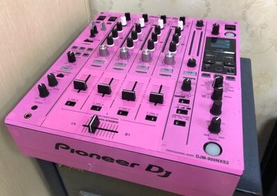 先锋djm900nxs2混音台碟机面板保护保护贴贴膜绿色简易打碟机