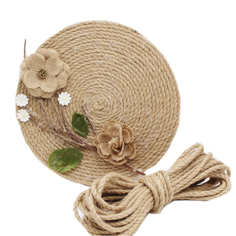 麻绳树枝装饰挂件 原木墙面 复古风 创意个性圆盘壁饰手工diy材料