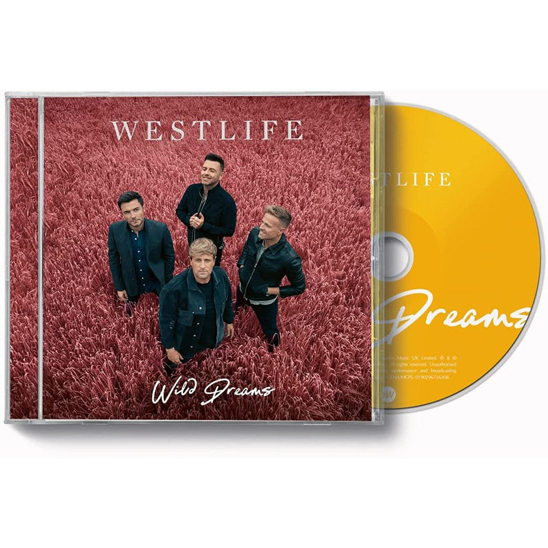 现货正版西城男孩新专辑专辑westlifewilddreamscd音乐cd