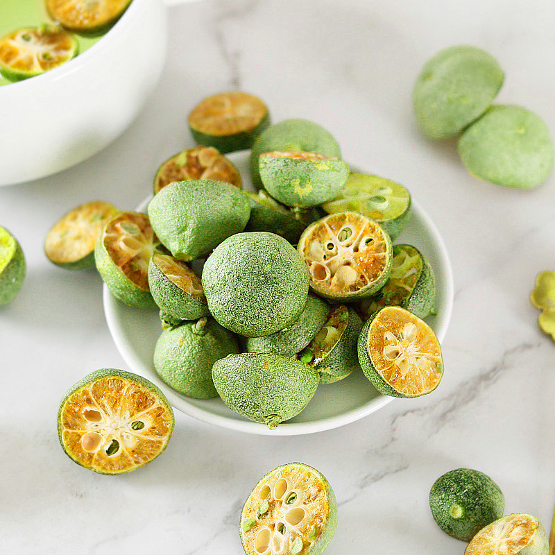 超级好喝冻干青金桔青柠