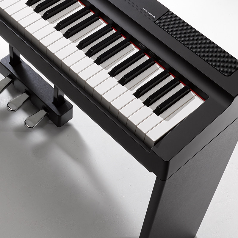 钢琴雅马哈p125b数码重锤成年儿童初学者专业家用数码钢琴