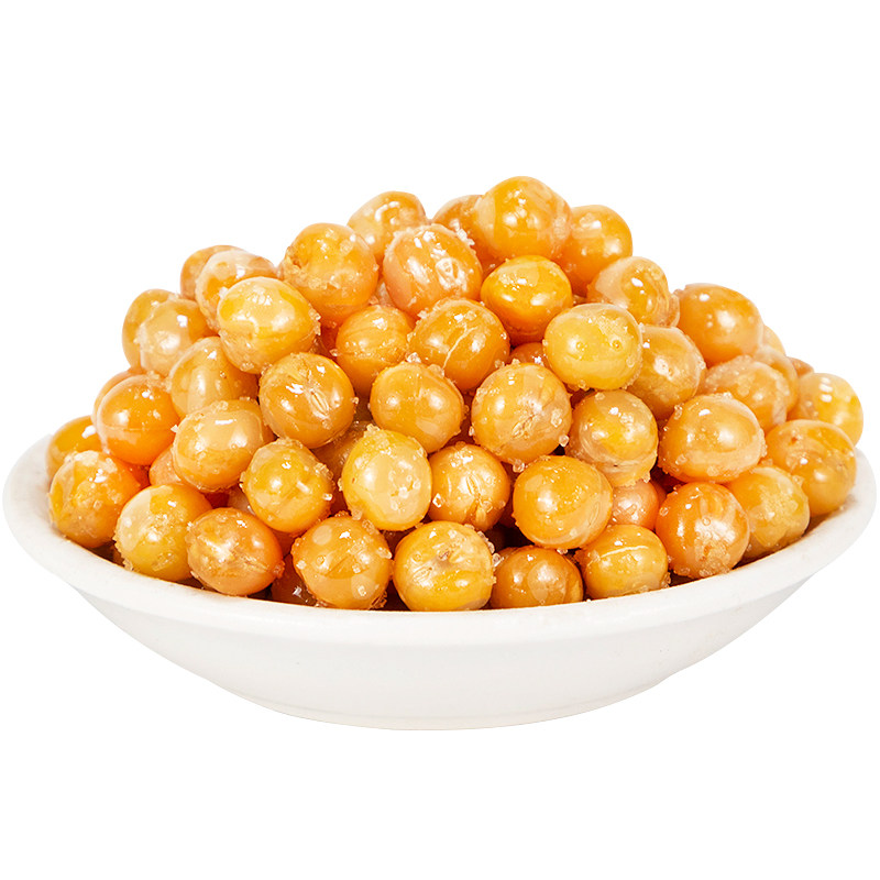 脆香豆黄金豆油炸豌豆香酥麻辣豆子子粒5斤豆类制品