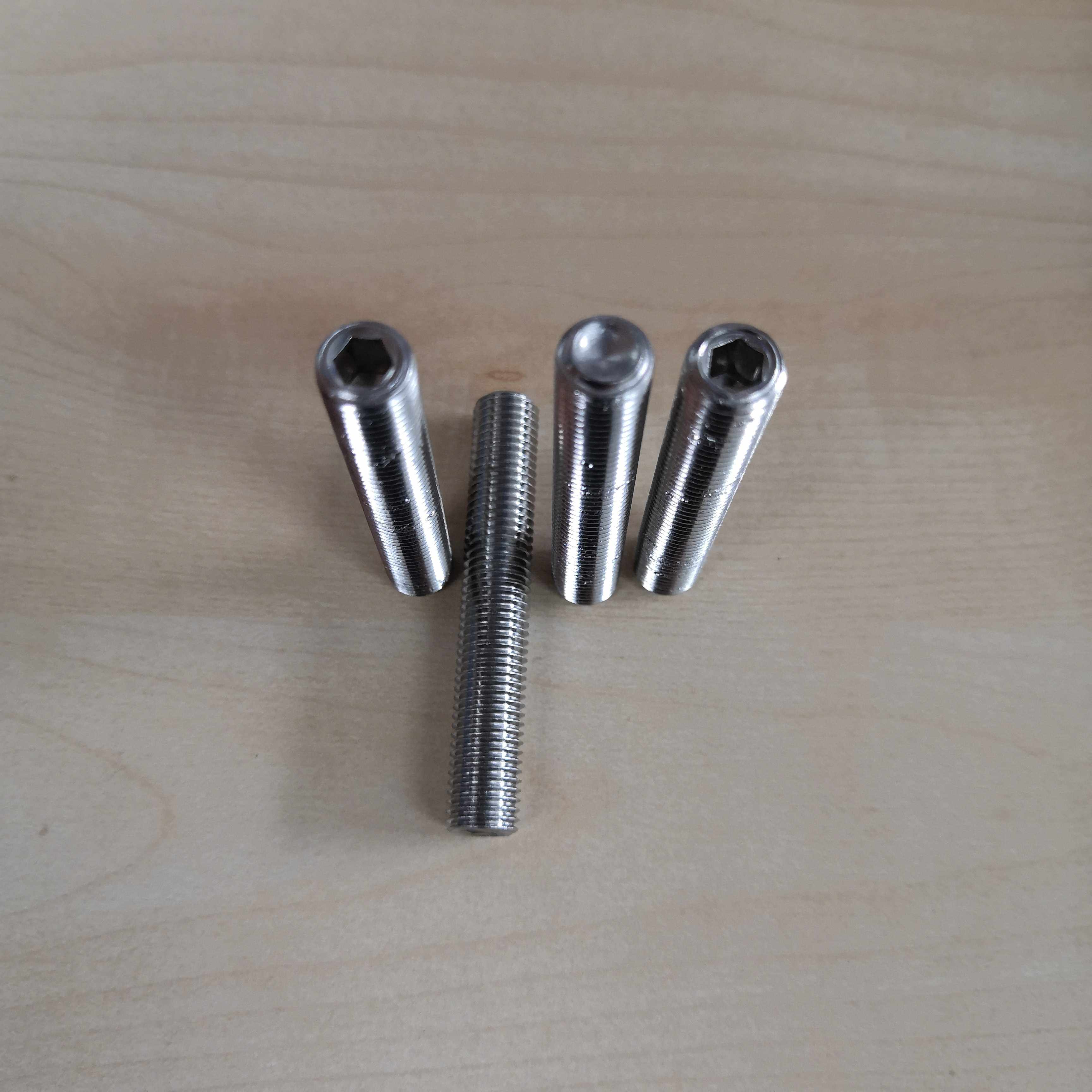 m81040m10不锈钢细牙紧定螺钉无头六角螺丝凹端其它紧固件