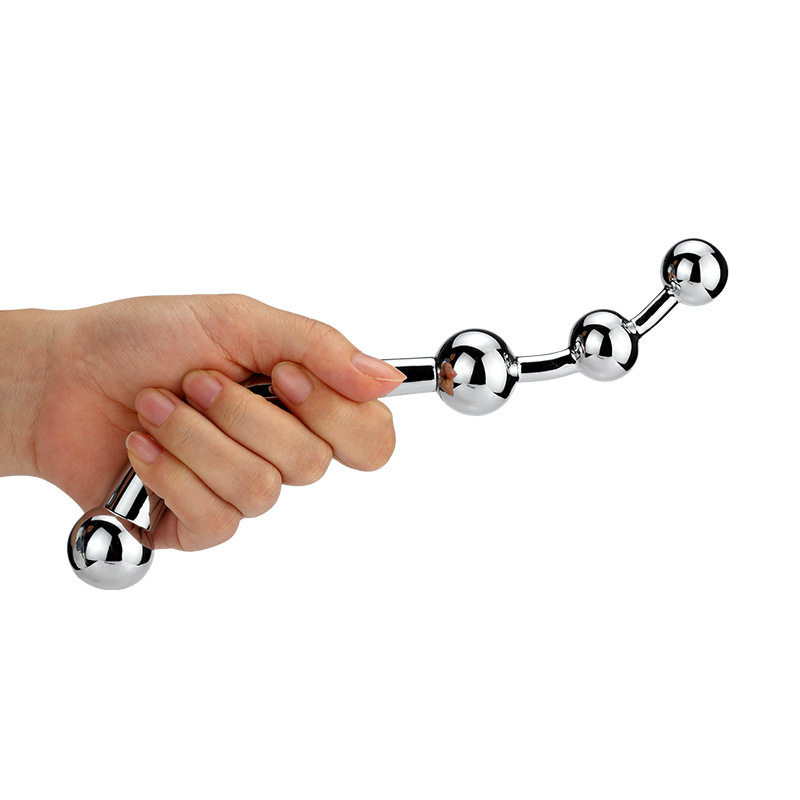 后庭炮机双头棒女肛塞开发菊花肛门扩张器充气性用品