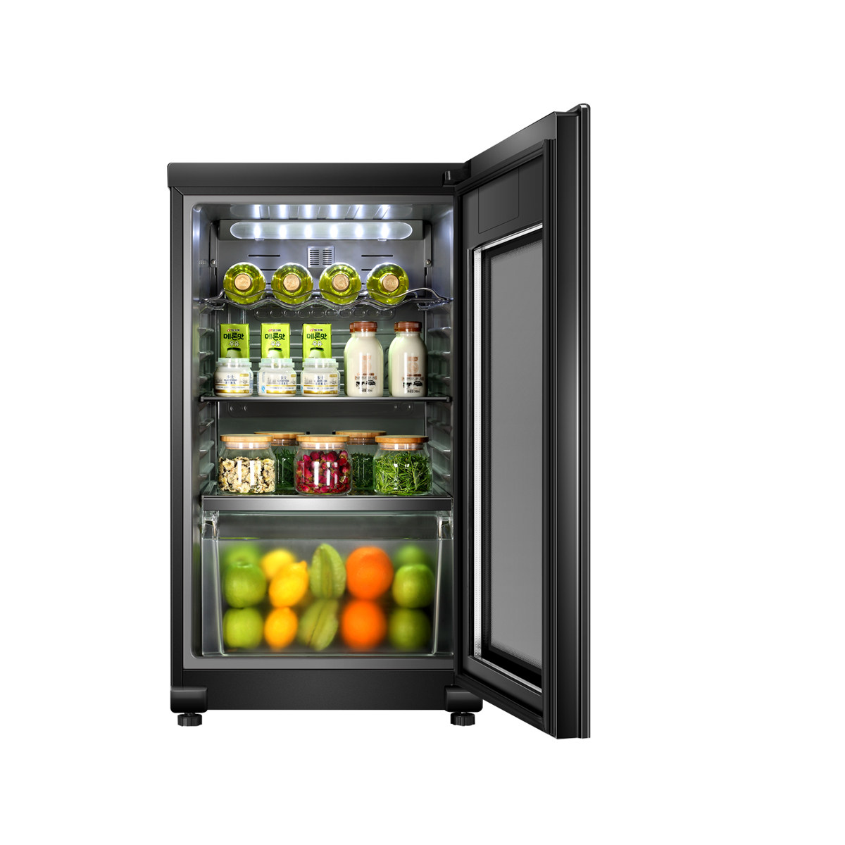 海尔冰吧商用保鲜立式单门大容量冷柜饮料冰柜冷柜