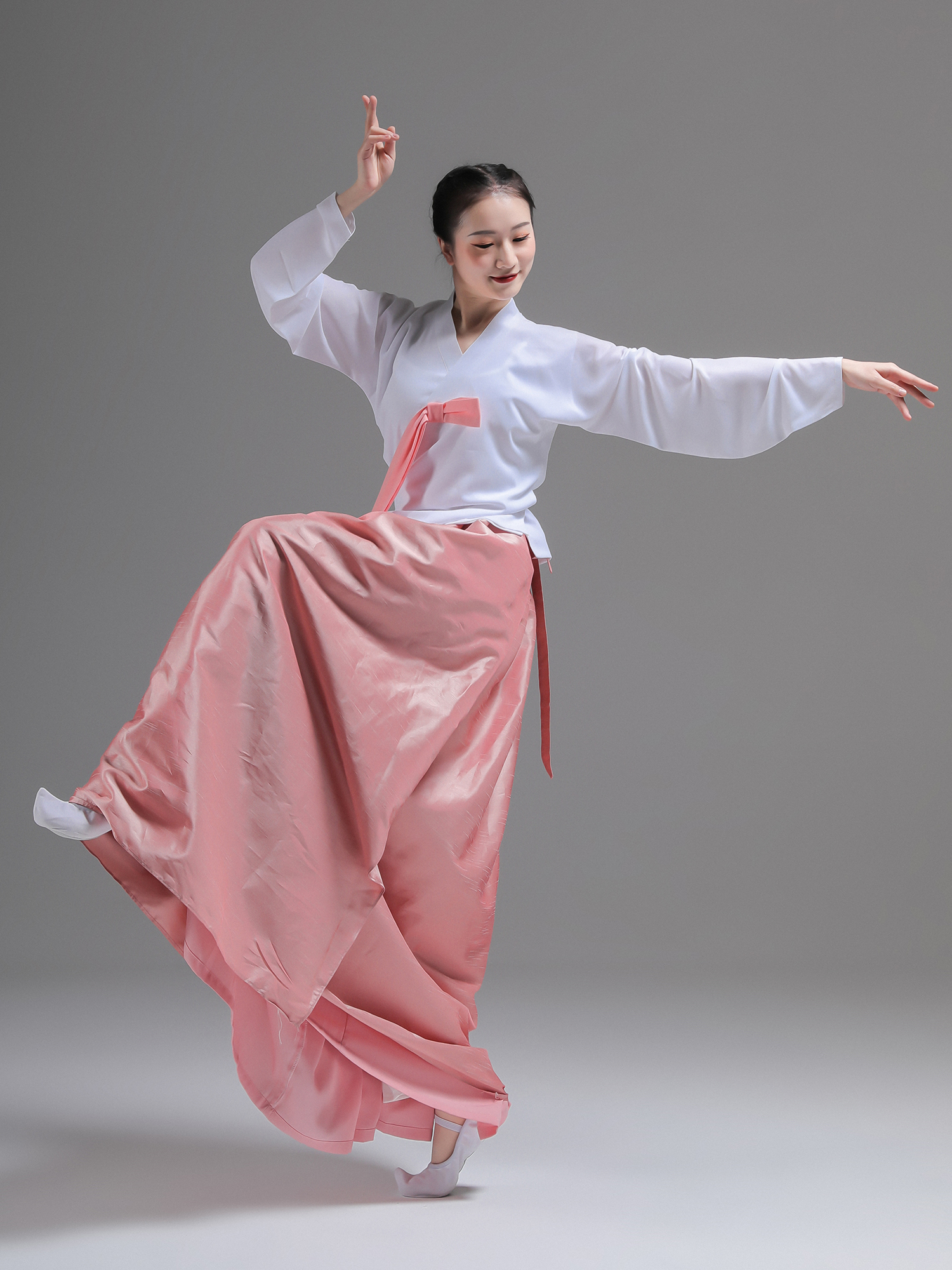 定做朝鲜舞蹈艺术表演演出民族风练习练功考级民族服装