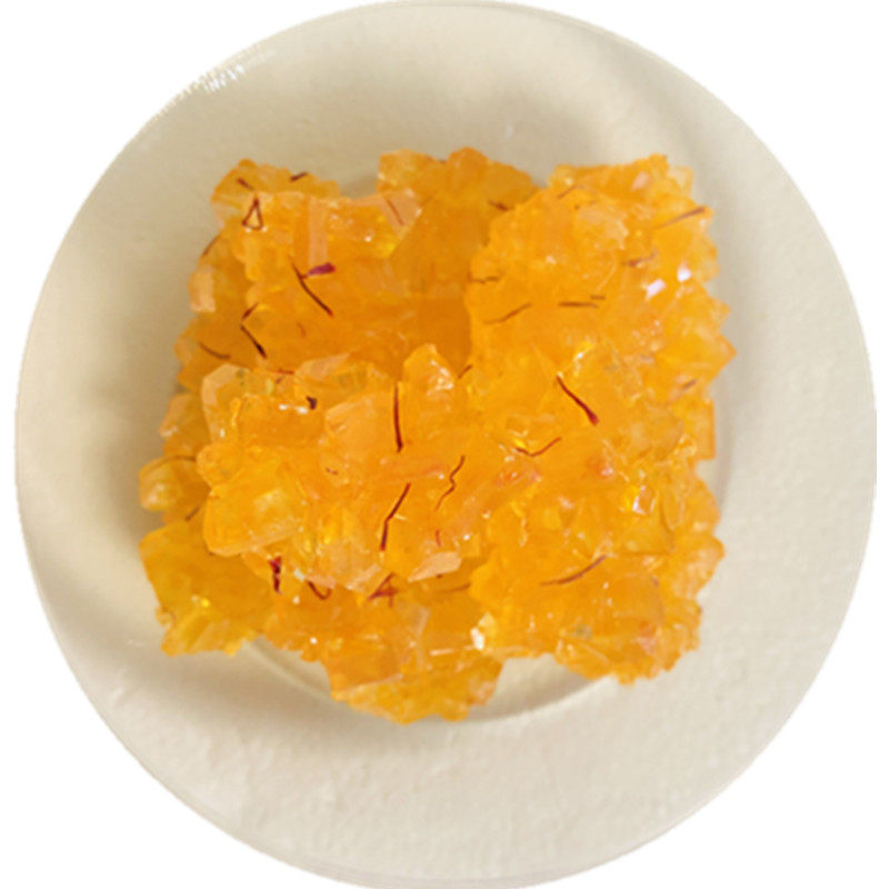 冰糖新疆特产库车龟兹巴依藏红花甜菜传统古法黄糖