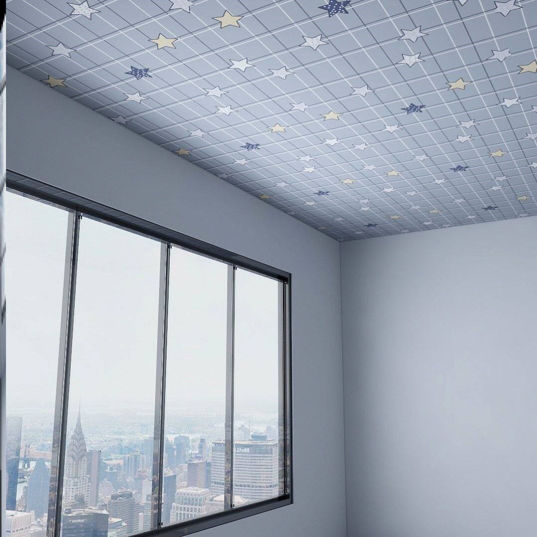 简易平房农村房顶瓦房老屋吊顶布老屋遮灰装饰海绵垫