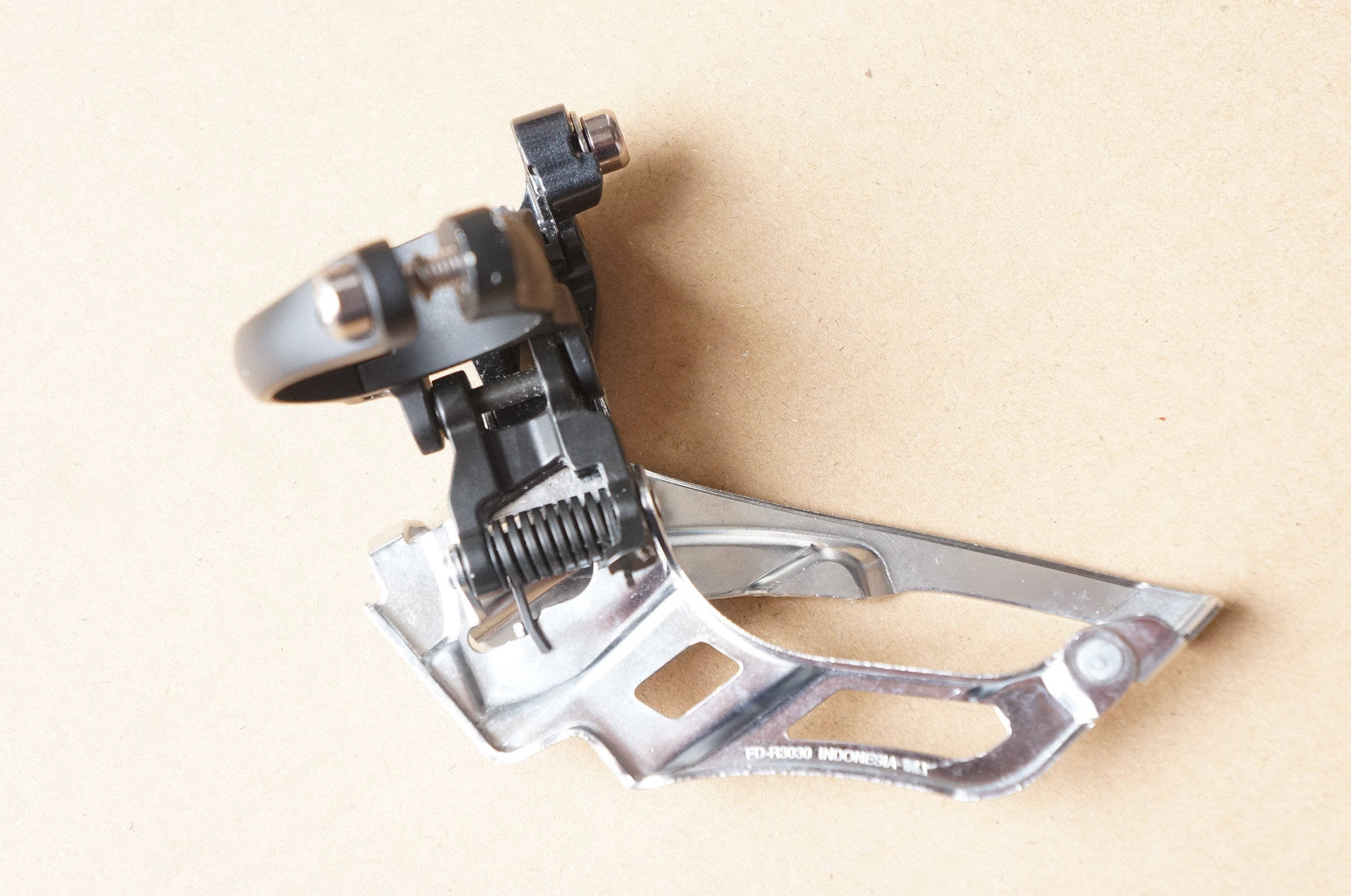 正品sorafd-r3030公路速夹环式前拨变速器变速器