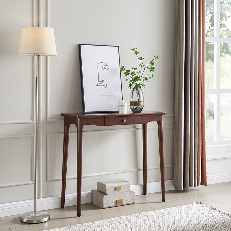 实木玄关桌靠墙边桌长条桌客厅条几