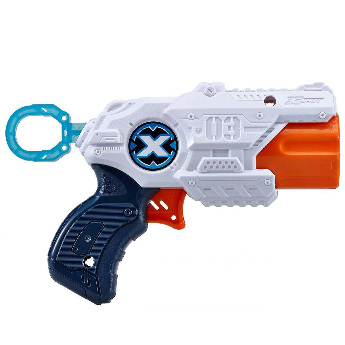 zuruxshot软弹枪双支特攻三发小火火轮发射器男孩软弹枪