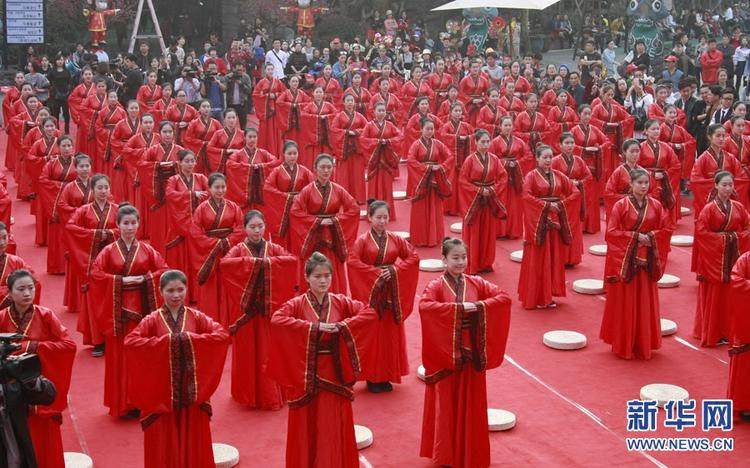 服装古装汉服成人礼仪祭孔祭祖大典国学拜师民族服装