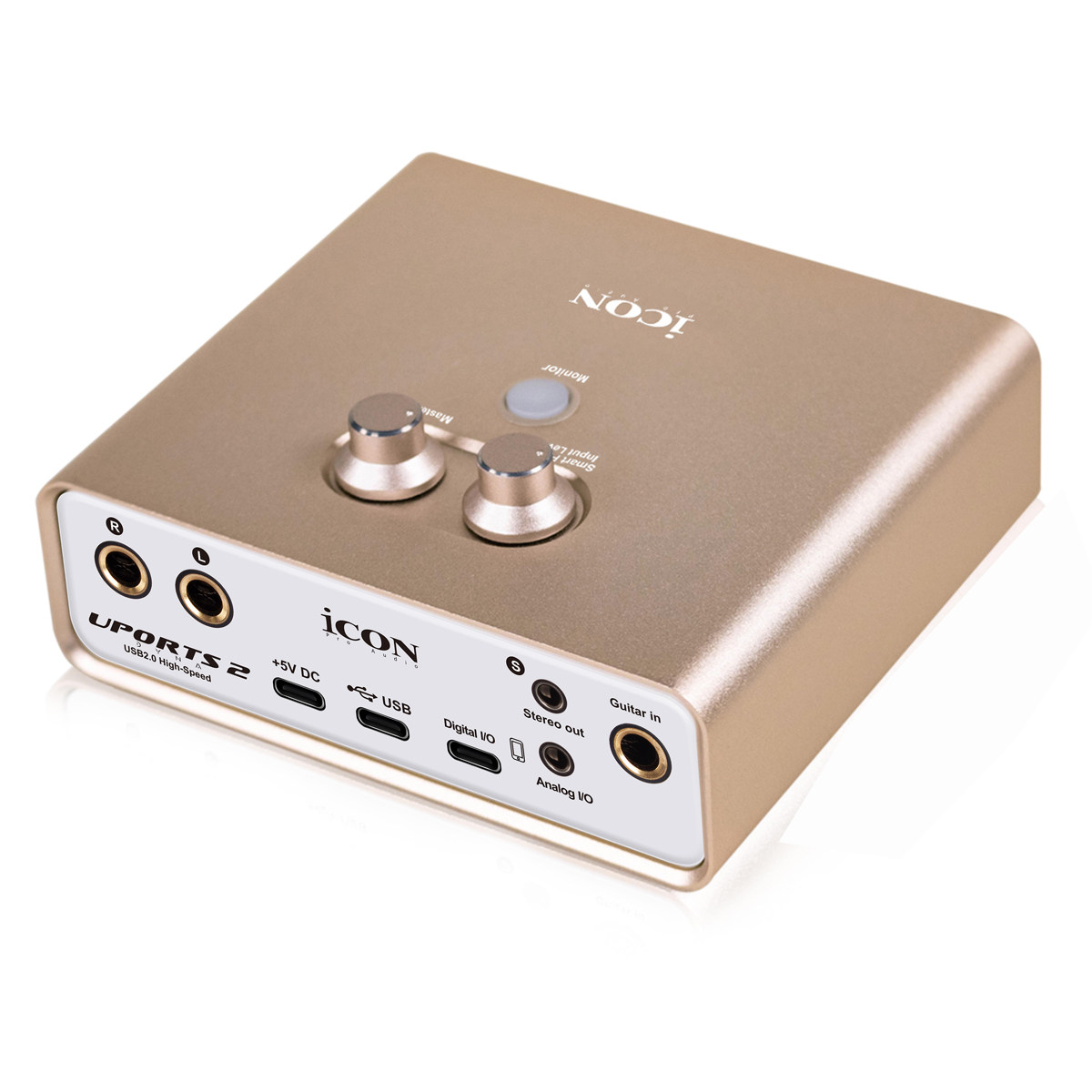 icon艾肯五代uports2声卡唱歌电脑专用直播设备声卡