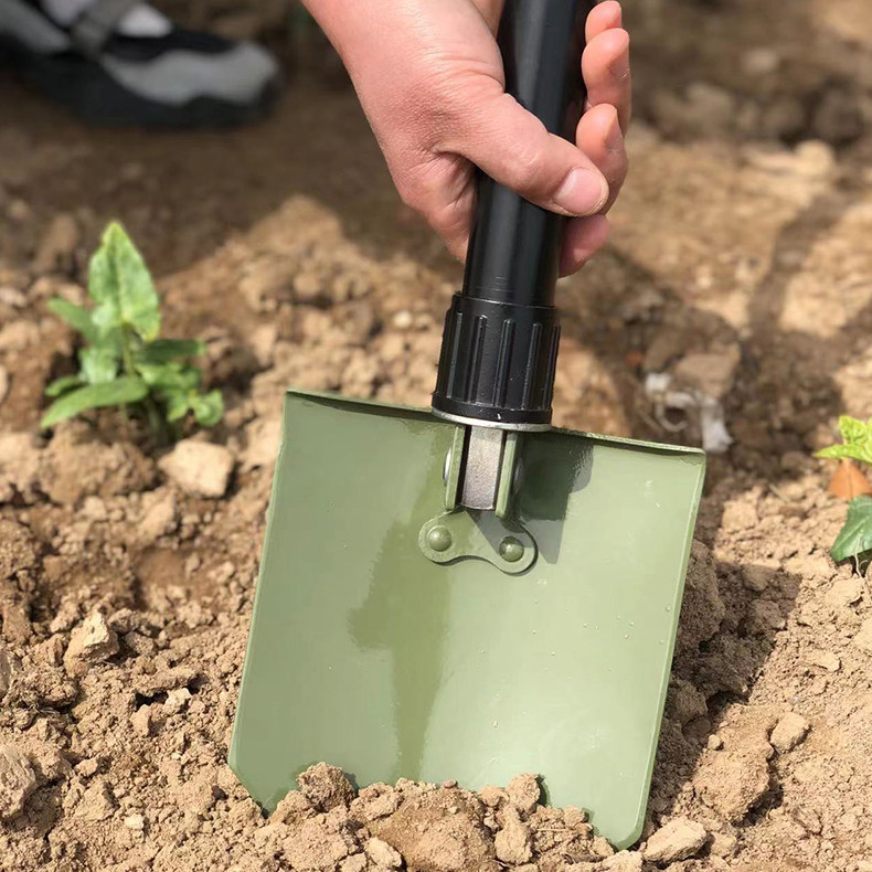 工兵6411正品经典q2折叠折叠伞伞兵户外铁锹工兵铲