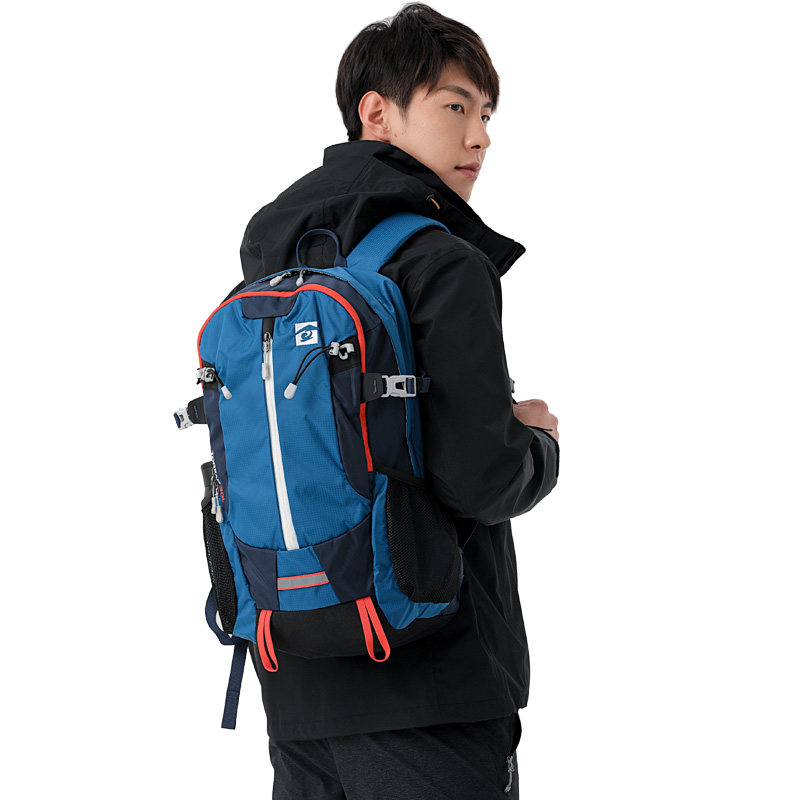 探路者登山包户外运动双肩包男女30升旅行徒步旅行背包tebi80766双肩