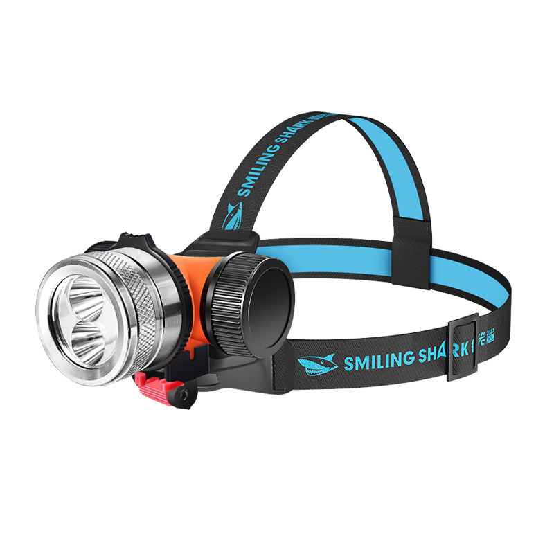 潜水头灯专业装备水下捕鱼捕鱼用用品工具强光潜水照明装备