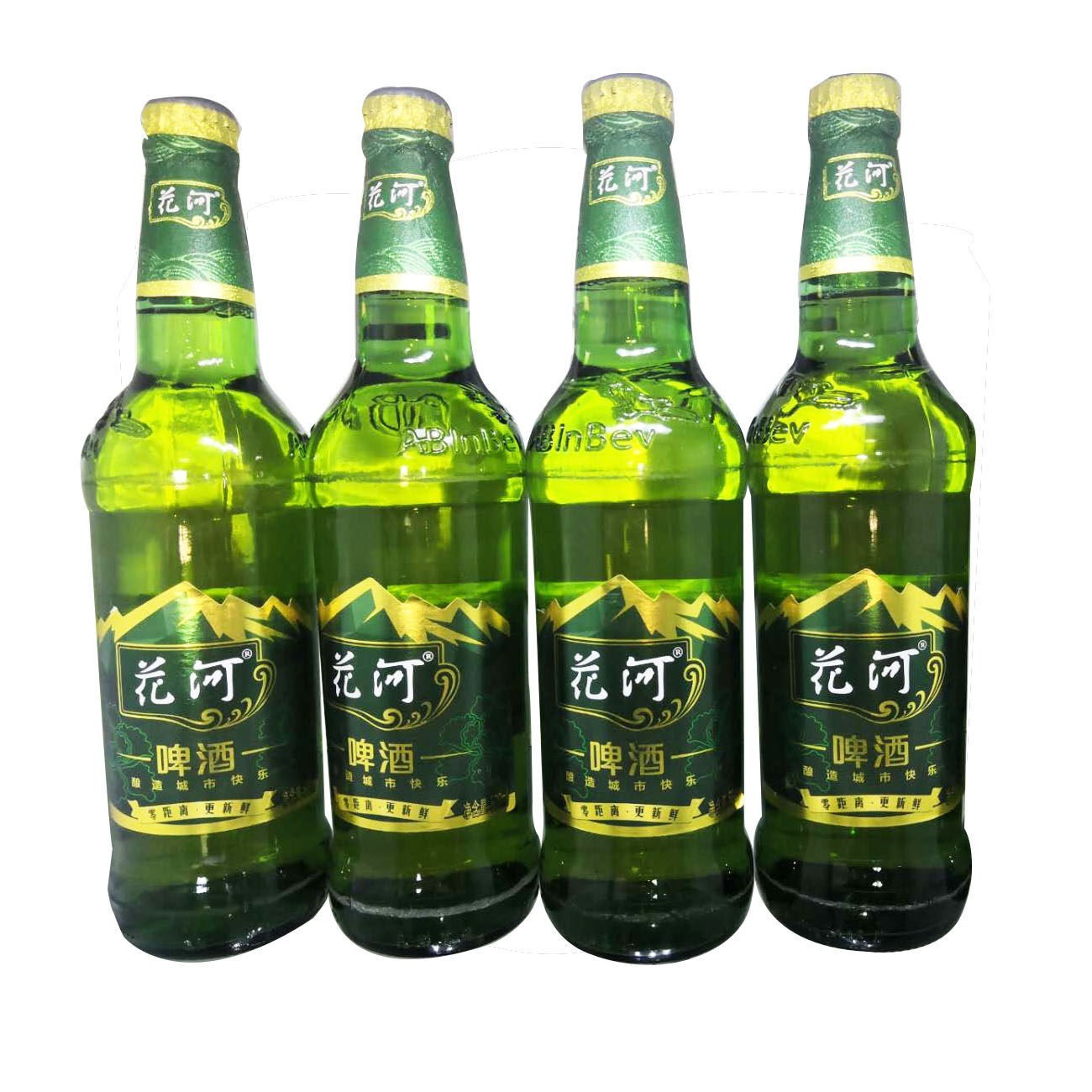 东北特产牡丹牡丹江江花河啤酒500ml玻璃玻璃瓶瓶装啤酒