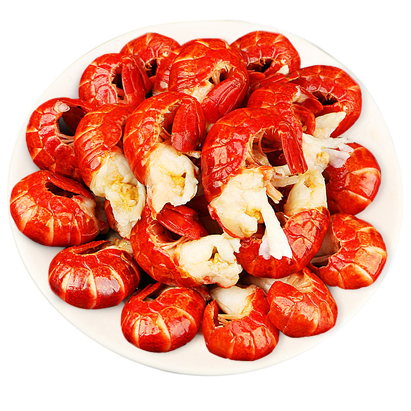 特级龙虾尾大号无冰衣小龙虾尾鲜活冷冻生鲜10斤整箱商用虾球9斤-mc母