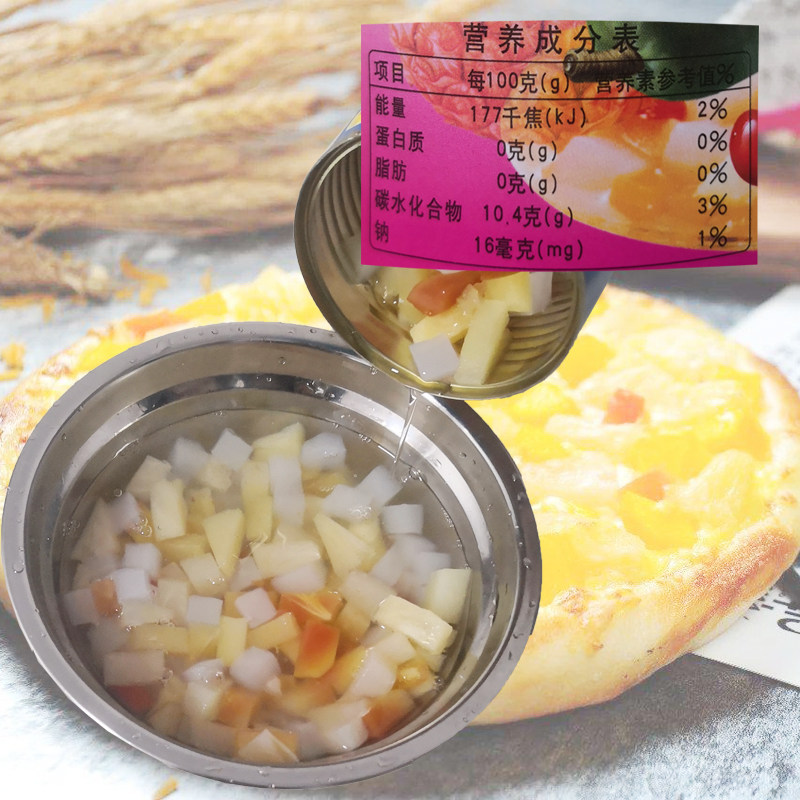 杂果猛龙罐头825g烘焙原料热带什锦水果糕点水果罐头