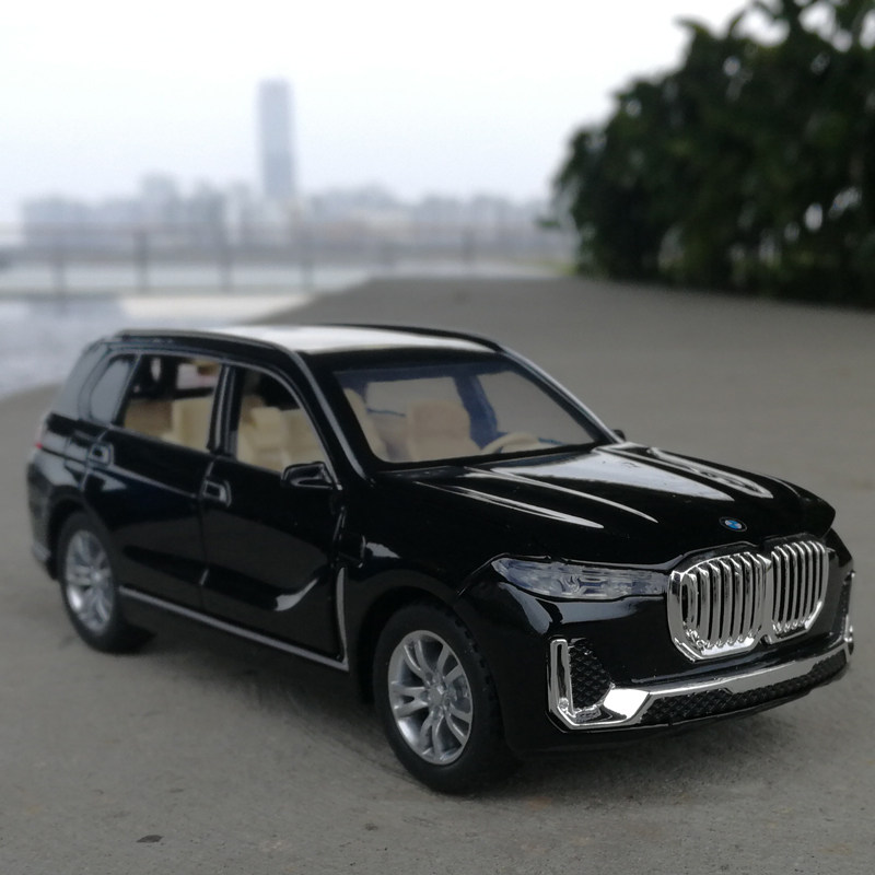 宝马x7新能源合金仿真声光回力suv越野男孩车模