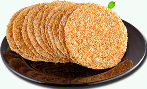 周村烧饼鸿升御礼60g6山东淄博特产薄脆传统传统中式糕点