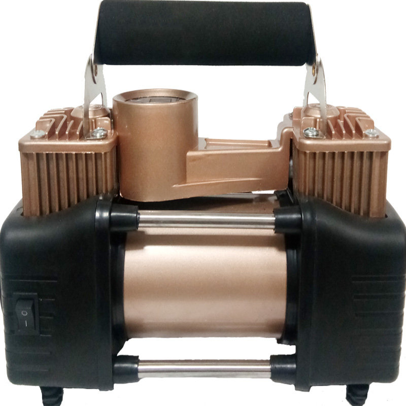 车载12v220v车家两用充气泵轿车便携式电动轮胎加气车载充气泵