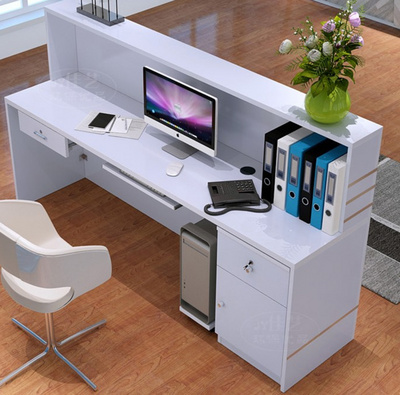 厅木质柜台餐馆店铺吧台作台收银台前台营业简约手机店维修台工