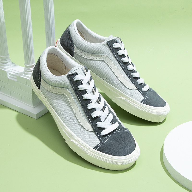 vans范斯女鞋男鞋官方旗舰新款style蓝白休闲帆布鞋