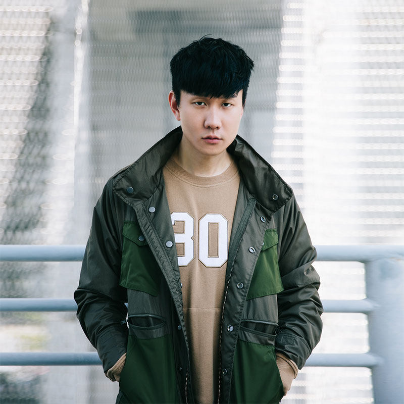 yoho有货潮牌 smg【林俊杰同款】春秋款休闲圆领时尚卫衣男