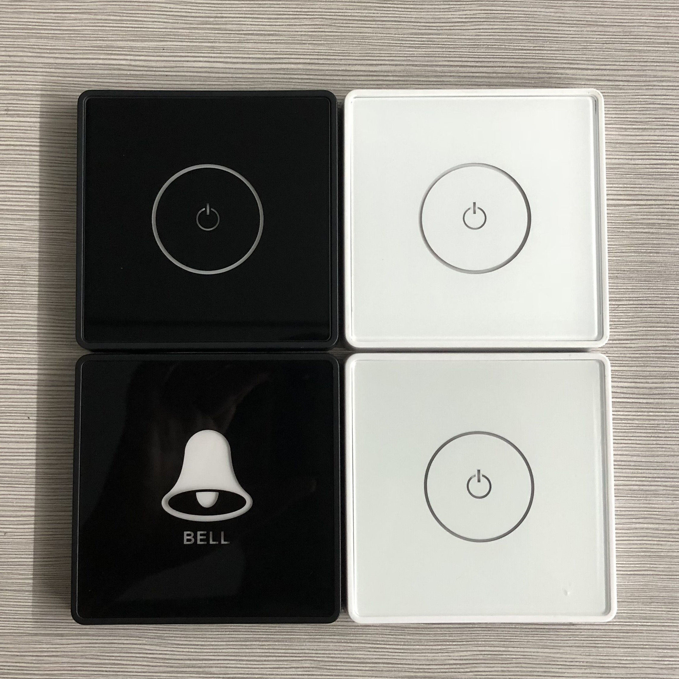 楼宇对讲12v-18v触摸式门铃开关轻薄薄型按钮明装暗装楼宇对讲设备