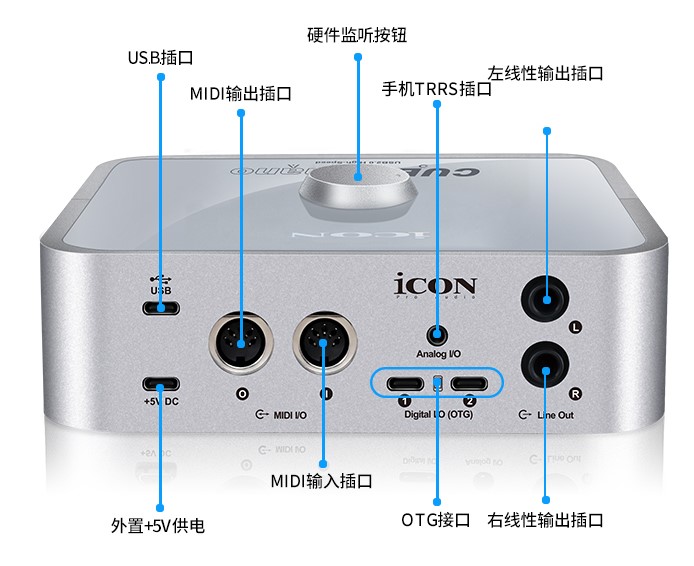 艾肯4nano连接手机图图片