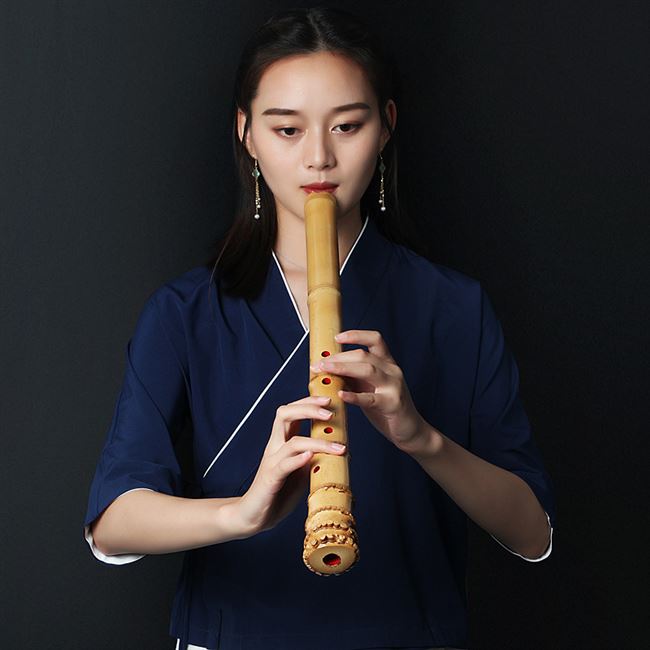 专业一节带根乐器级南演奏南箫大头桂竹台湾箫