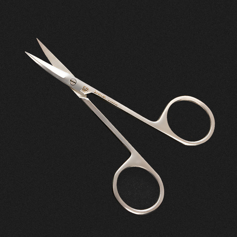 新华医疗眼用剪10厘米手术剪直尖头弯尖头眼科剪不锈钢剪刀医用