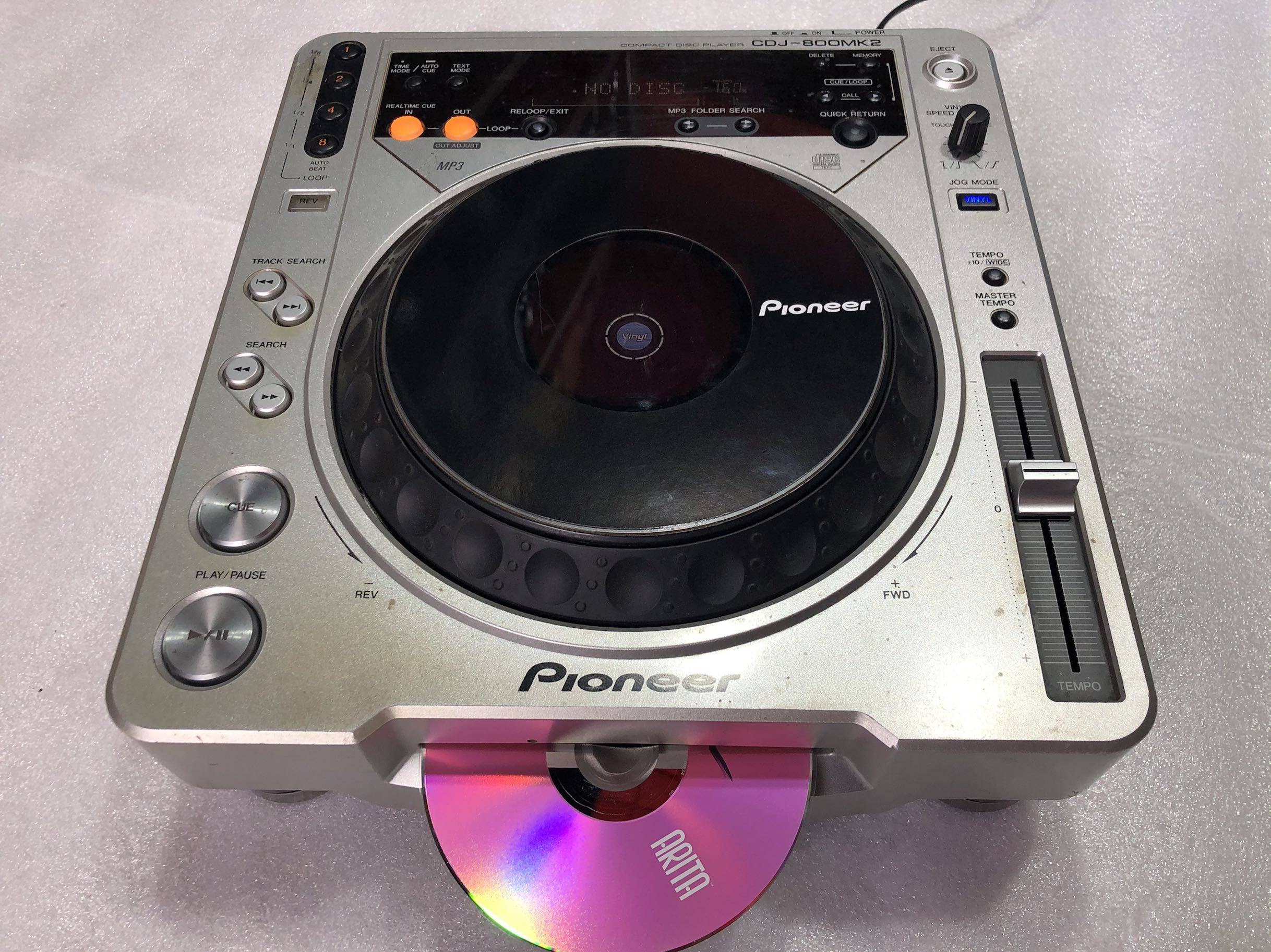 碟机先锋cd光盘pioneercdj800mk2dj音响试音打碟机