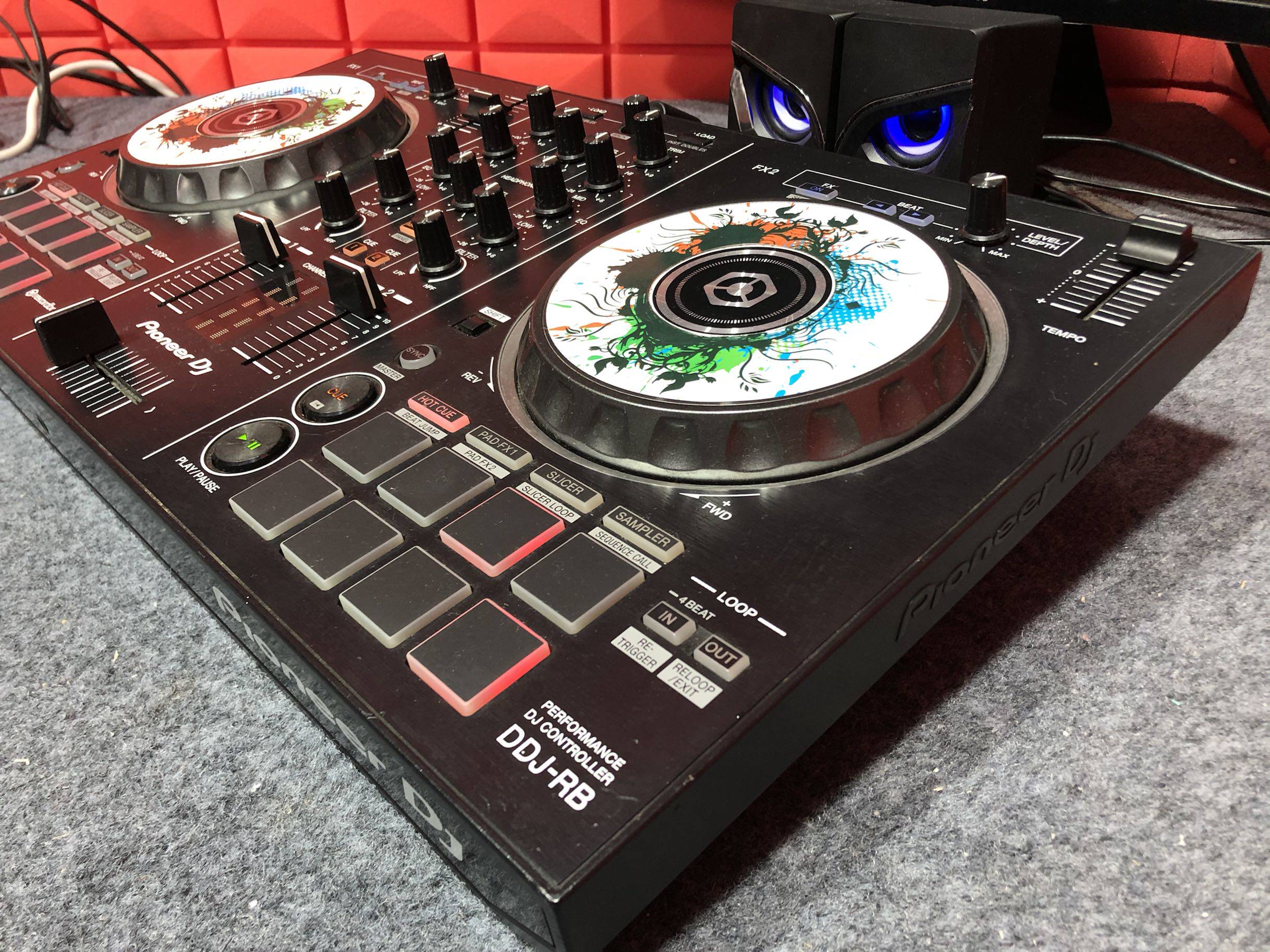 ddj串烧录音支持声卡内置rb先锋打碟机