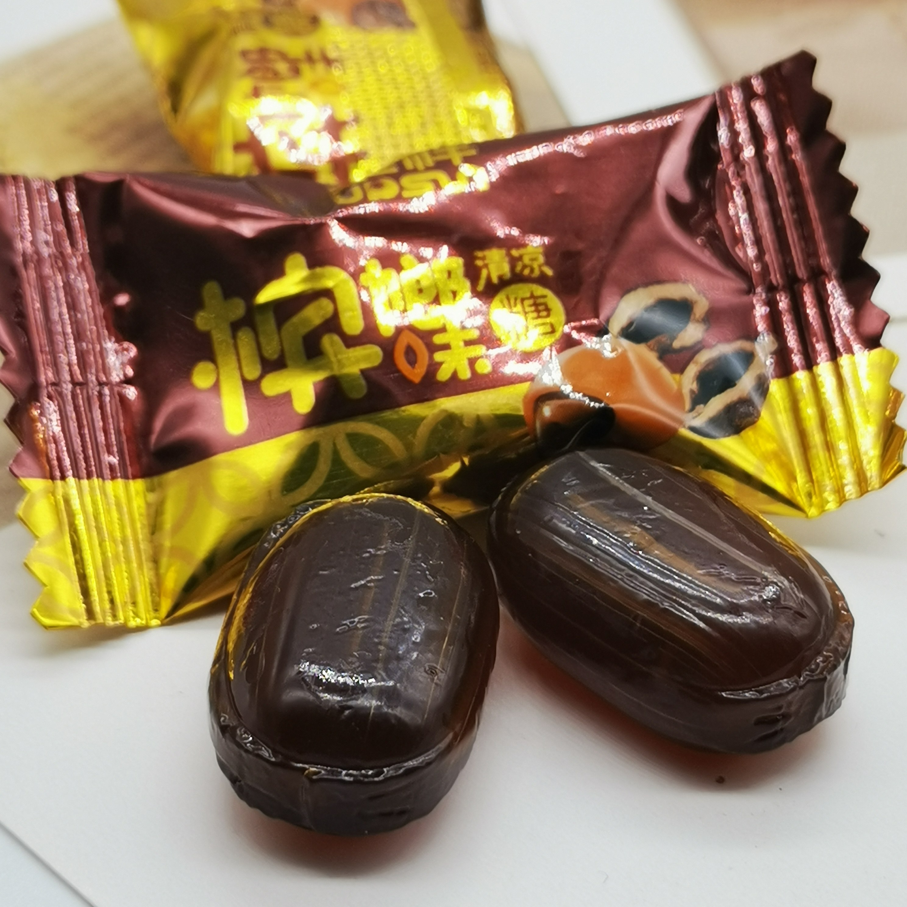 润喉黎祥槟榔清凉500g100颗清嗓夹心硬质休闲糖果