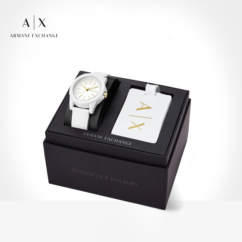 Armani阿玛尼运动手表女情侣腕表礼盒款送礼七夕情人节送礼AX7126