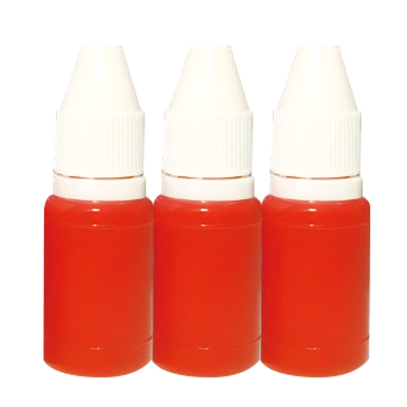 光敏优质补充印章专用印油油墨墨水10ml多种成品印章