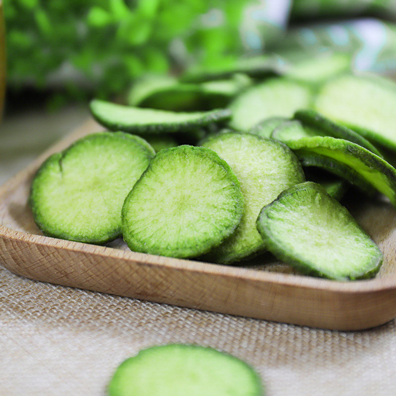 果蔬脆片新鲜青萝卜脆脱水即食蔬菜干孕妇素零食特产500g袋装1斤