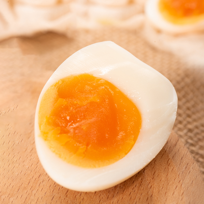 旦旦新鲜12枚溏心煮蛋水煮日式盐味生吃鸡蛋溏心蛋