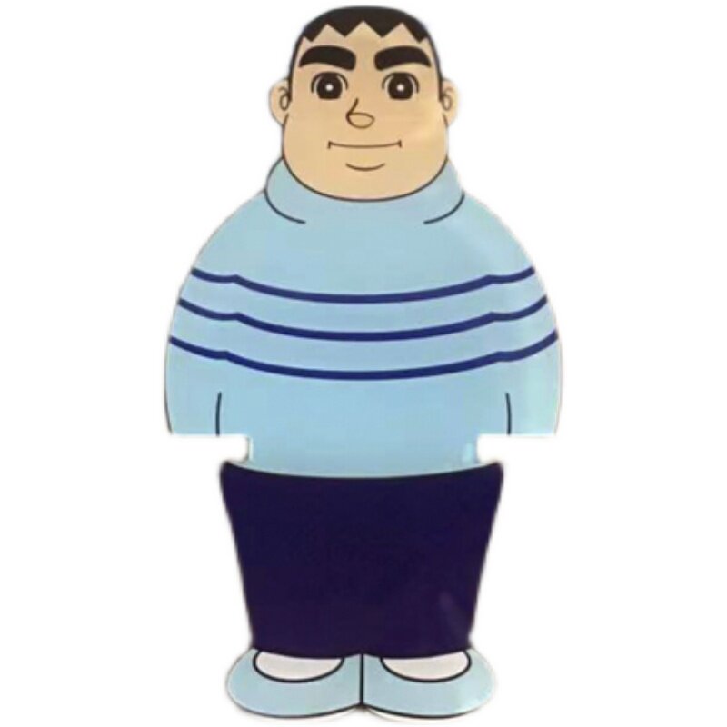 胖虎哆啦技安樵夫之泉刚田武漂亮的手机支架钥匙扣