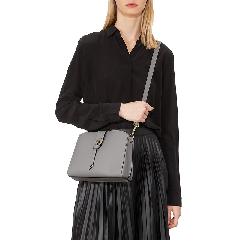 coccinelle可奇奈尔alba小号细粒牛皮单肩斜挎包通用款女包