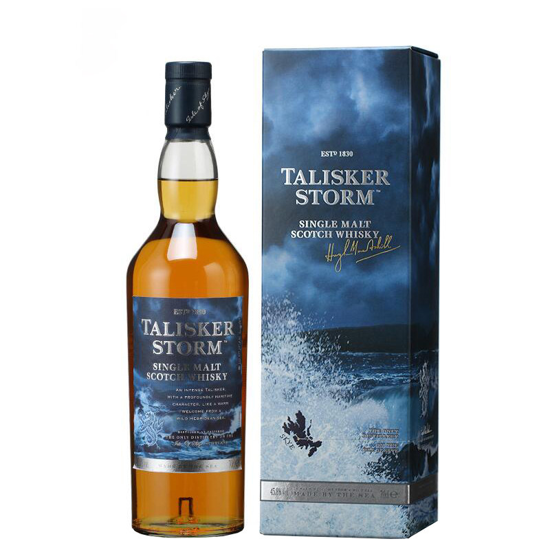 泰斯卡风暴系列苏格兰单一麦芽威士忌taliskerstorm原装进口威士忌