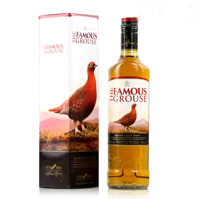 famousgrouse威雀威士忌苏格兰进口洋酒烈酒鸡尾酒调酒威士忌