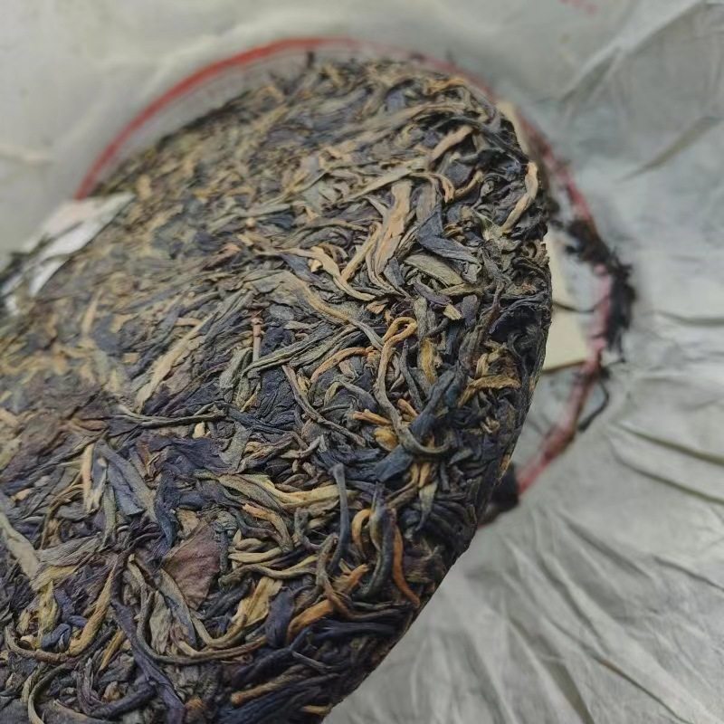 2005年501批云南普洱茶班章春饼勐海古树乔木饼茶普洱