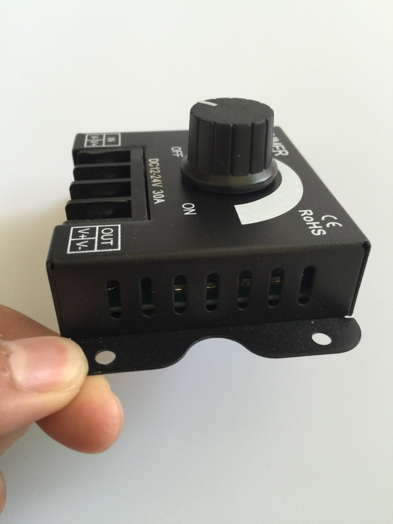 调光led软硬灯条灯带模组亮度调节器开关12v24vled控制器